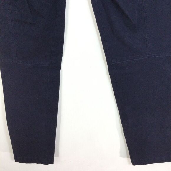 A.L.C. Womens Cotton Mid Rise Skinny Blue Chino Pant Size 8 - Picture 10 of 12